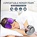 Boodlab Sleep Headphones Bluetooth Sleep Mask, 3D Sleep Eye Mask with Ultra-Thin HD Stereo Speakers Washable Adjustable for Sleeping Side Sleepers, Air Travel,Yoga,Meditation,Holiday Purple