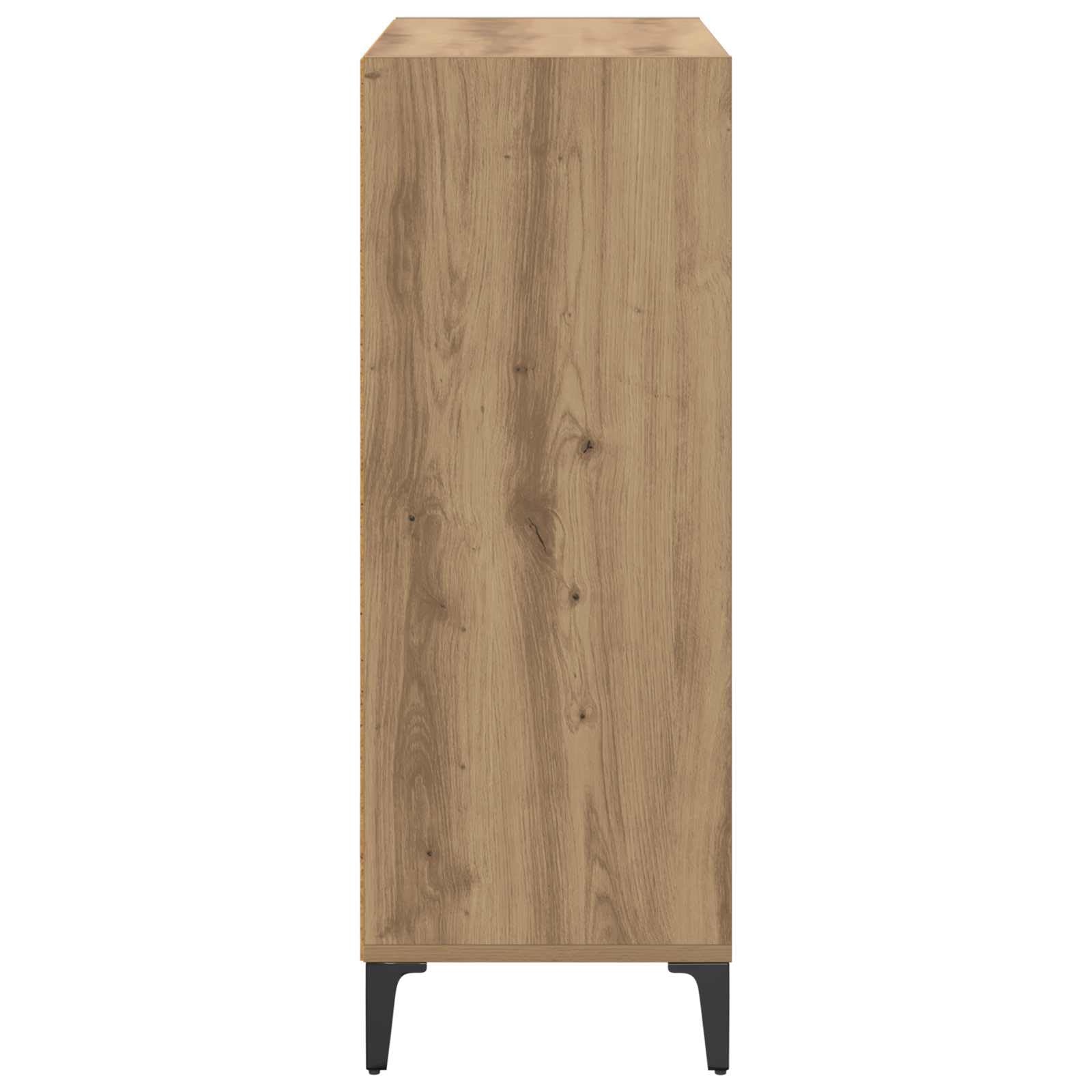 vidaXL Credenza Rovere artigianale 69,5 x 32,5 x 90 cm, Mobile da soggiorno, madia rettangolare, arredo moderno, storage funzionale, design in legno