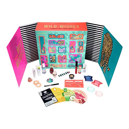 Sephora Adventskalender Wild Wishes 24 verrassingen schoonheid, waarde € 150, cosmeticakalender voor dames en heren