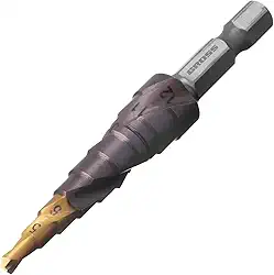 Gross Broca Escalonada 4–20 mm – Aço Rápido HSS para Metal, Furação Progressiva e Precisão Profissional