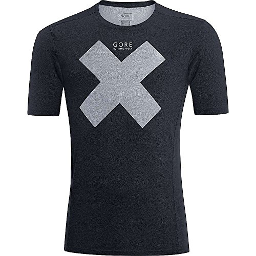 Gore Running Wear SCOREP, Maglietta Uomo, Nero, L