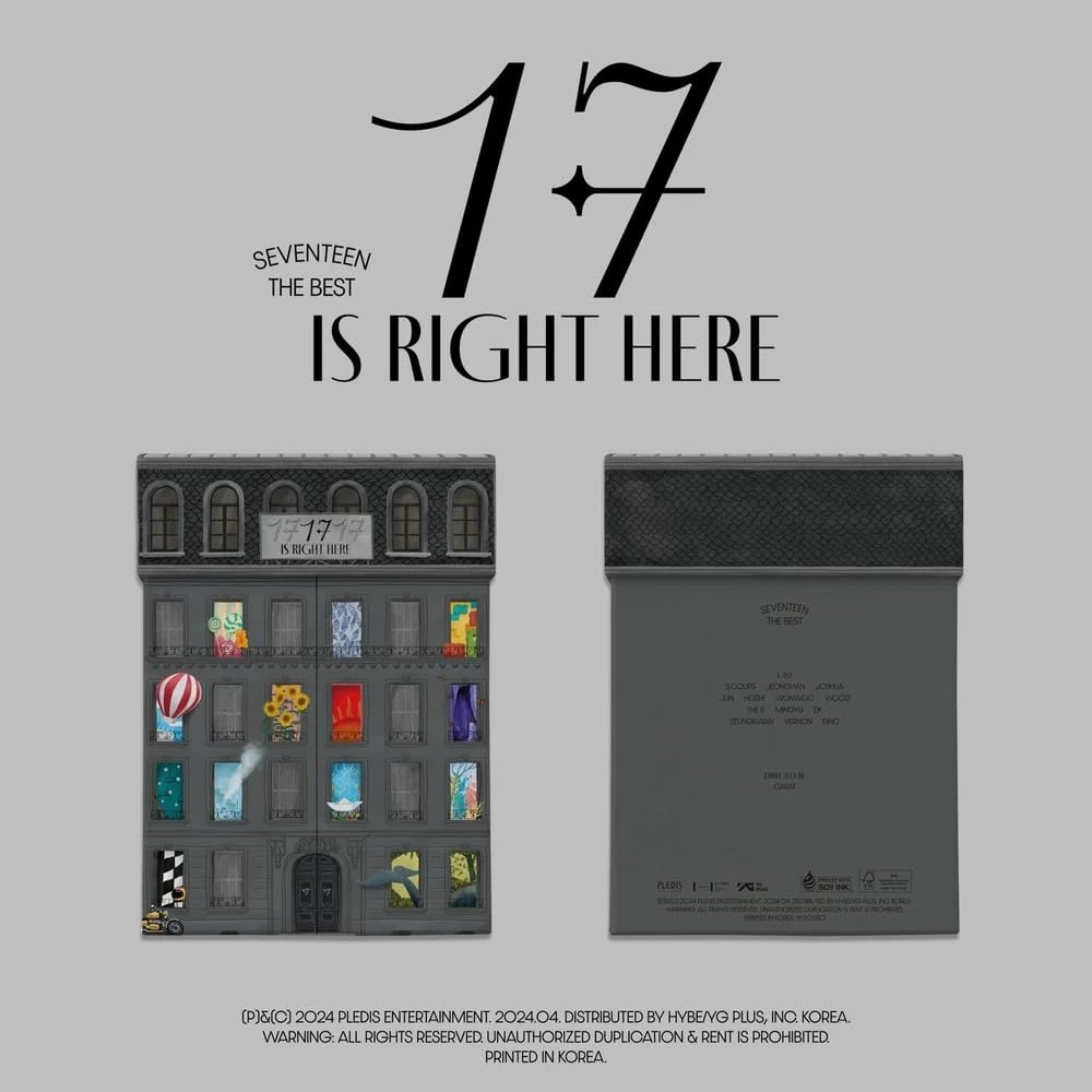SEVENTEEN [ 17 IS RIGHT HERE ] 1st Best Album [ HERE Version ]
