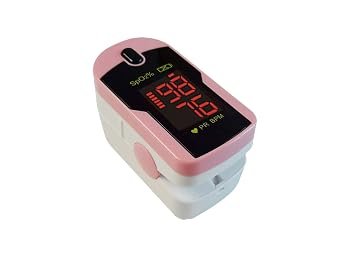 Concord Rose Pink Fingertip Pulse Oximeter