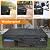 STARTWO Patio Furniture Covers Waterproof,Heavy Duty Outdoor Furniture Cover for Sectional Sofa Table Chairs, Anti-UV Tear-Resistant 78"Lx62"Wx30"H, Black