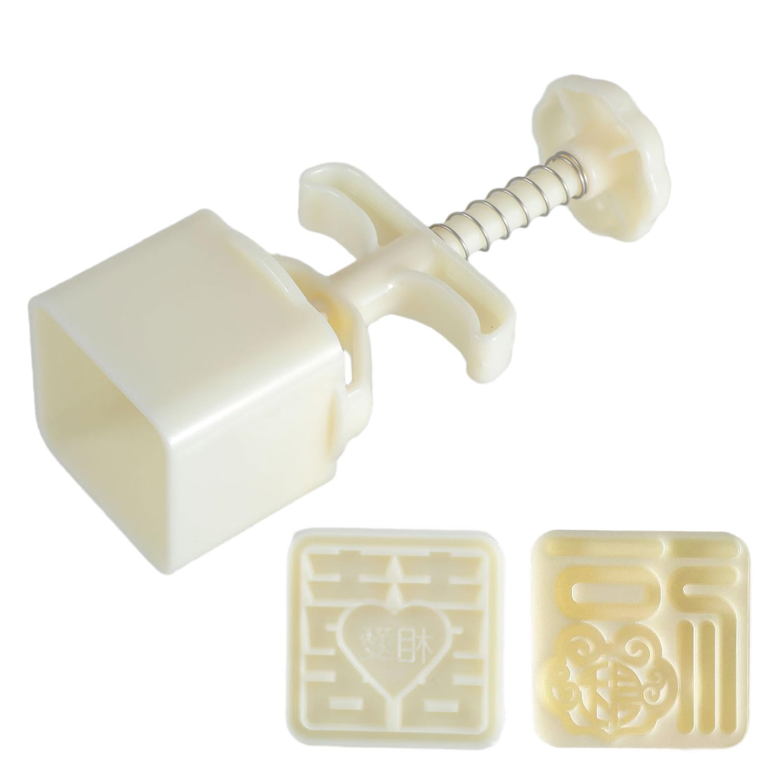 Xinsheinelry Hand Pressed Cakes Mold Festival Dessert Bakewares Green Bean Cake Mold Traditional Pastries for Baking Lover Snacks Tool