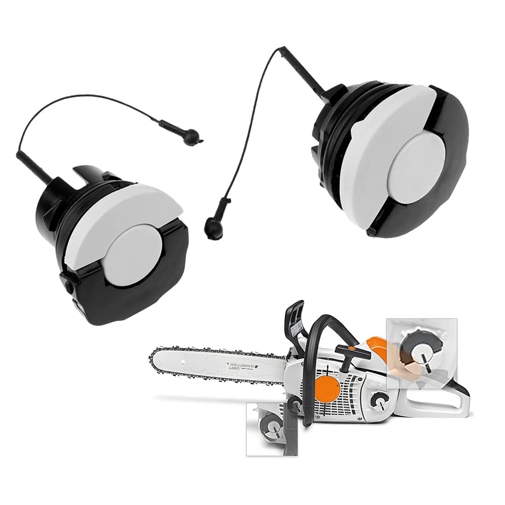 Lot De 2 Bouchons De Réservoir/bouchon De Carburant Pour Tronçonneuse Stihl Ms171 Ms181 MS200 Ms210 Ms200t Ms211 Ms192 Ms192t Ms230 Ms240 Ms250 Ms260 Ms340 Ms360 86547638 - Foto 13