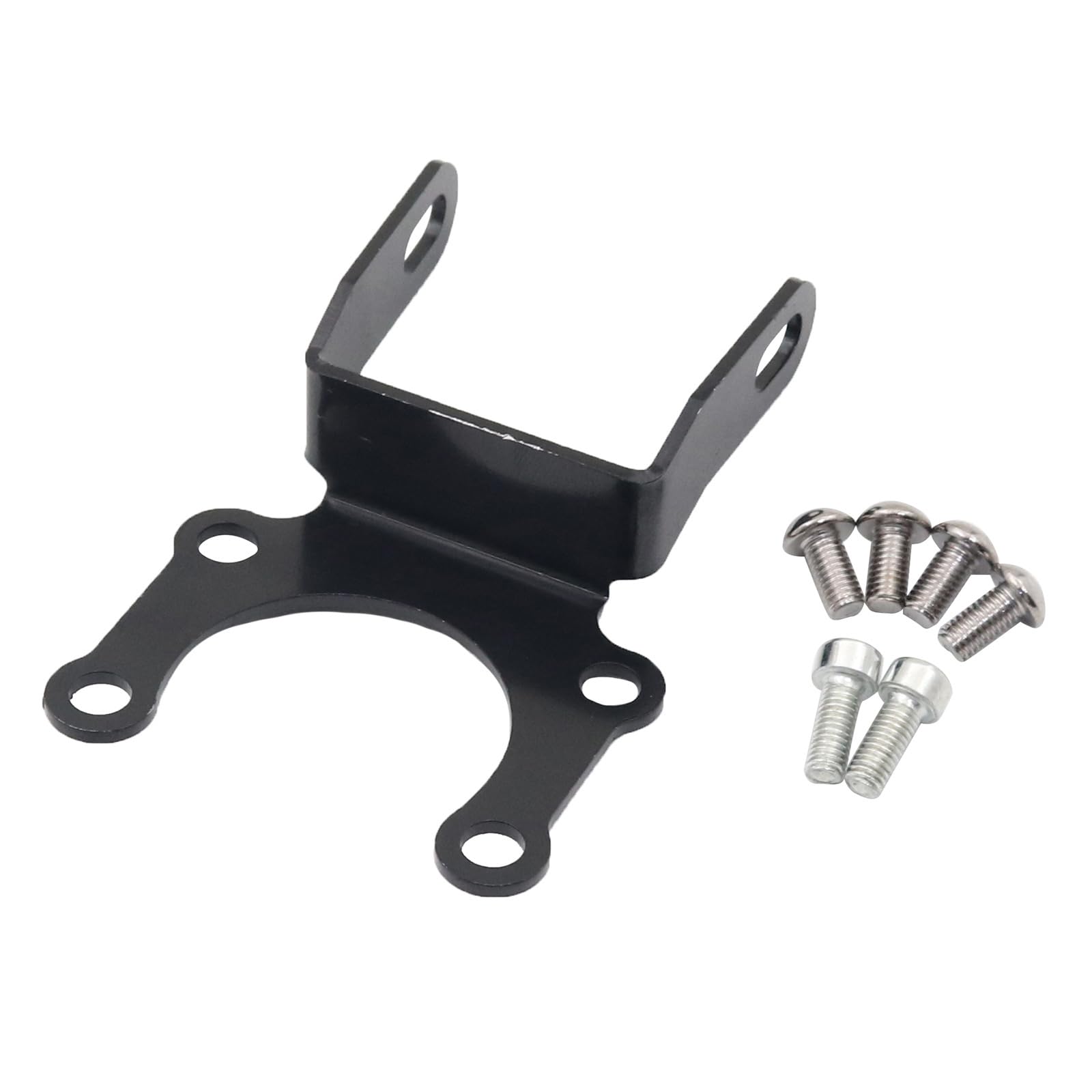 Motorbike Headlight Bracket Reinforced Aluminum Frame 12kg Weight Capacity None Tool Installation Enhanced Compatibility Quick Install