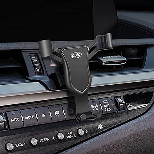 KUCOK Car Phone Holder Fit for Lexus ES 350 2019-2023 Hybrid, Air Vent Cell Phone Mount Fit for Lexus, Car Phone Stand for iPhone Samsung 4-6.7 Inch