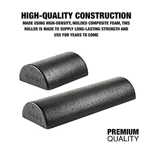 YOGU Half-Round Foam Roller High-Density (36 Inch) - Thumbnail 4