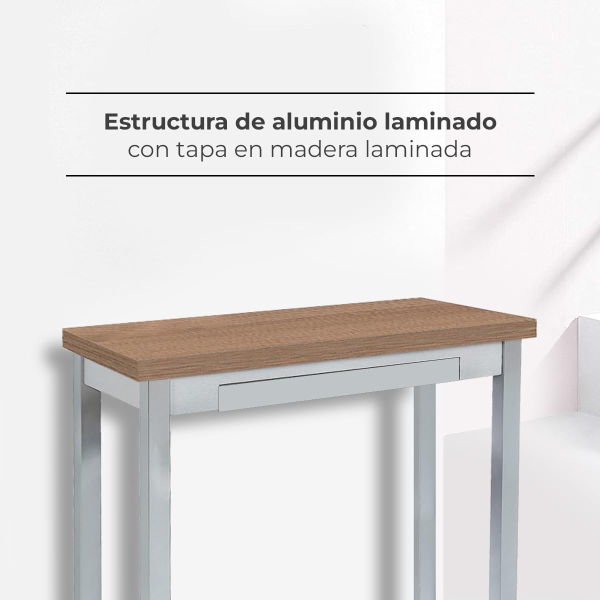 ASTIMESA Dos Taburetes de Cocina con Respaldo Polipiel Negro, Altura de