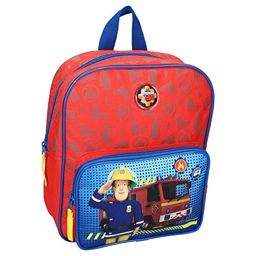 Feuerwehrmann Sam- Sac à Dos, VB27675, Rouge, s Cover