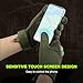 Karlak Touch Screen Full Finger Gs Wrist Adjustable Sports Cycling Climbing Gs