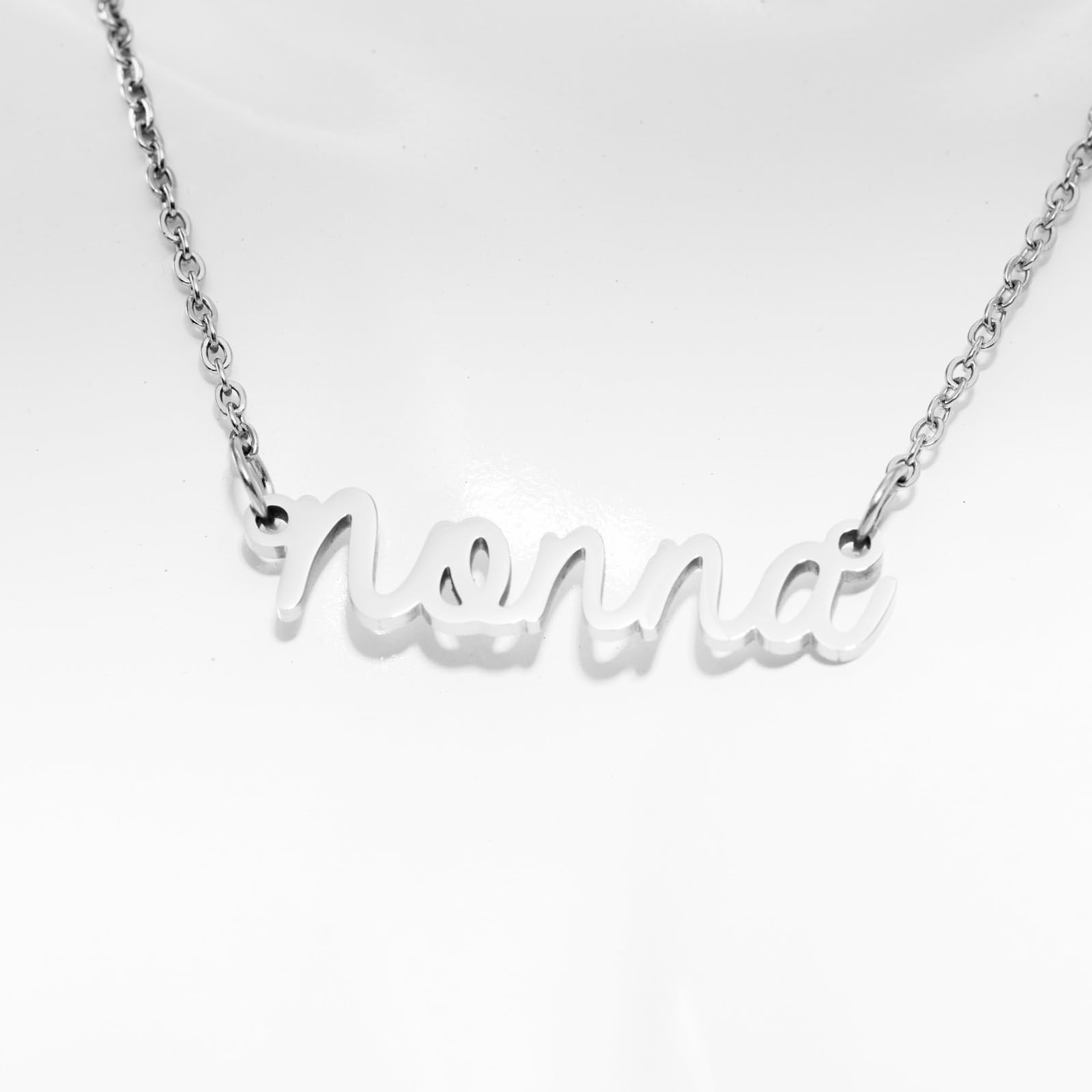 Gifts for Nonna Necklace Women from Grandkids Best Nonna Birthday Jewelry for Grandma Nonna Necklace