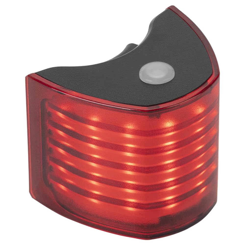 Feu arrière de vélo pour Cyclisme de Nuit, Rechargeable par USB, 5 Modes, étanche, Angle de Vision de 180°, Accessoires pour VTT et vélo de Route