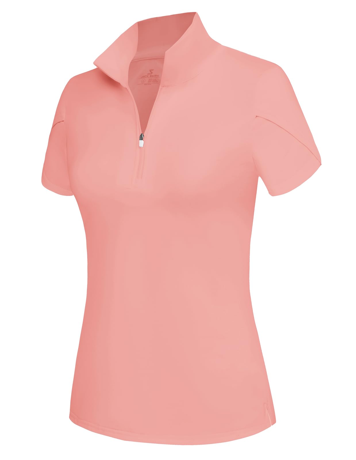 JACK SMITH Women's Golf Shirts Short Sleeve UPF50 Workout Tops for Women Moisture Wicking Dry fit Polo Shirt