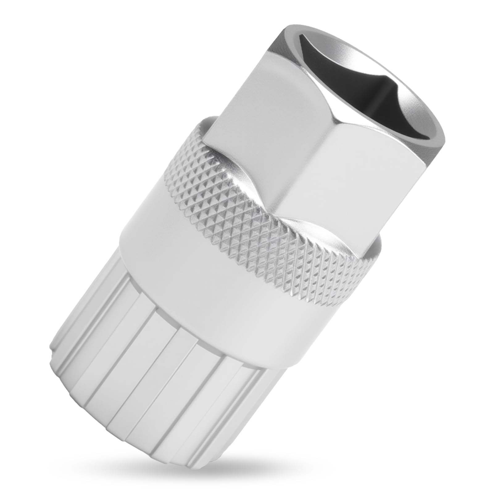 Estrattore Pignone 2-in-1 per Bici Compatibile 5-12 Velocità, Smontaggio Cassetta e Ruota Libera, Attrezzo Professionale in Acciaio Temperato per Shimano SRAM, Utensile Universale (2)