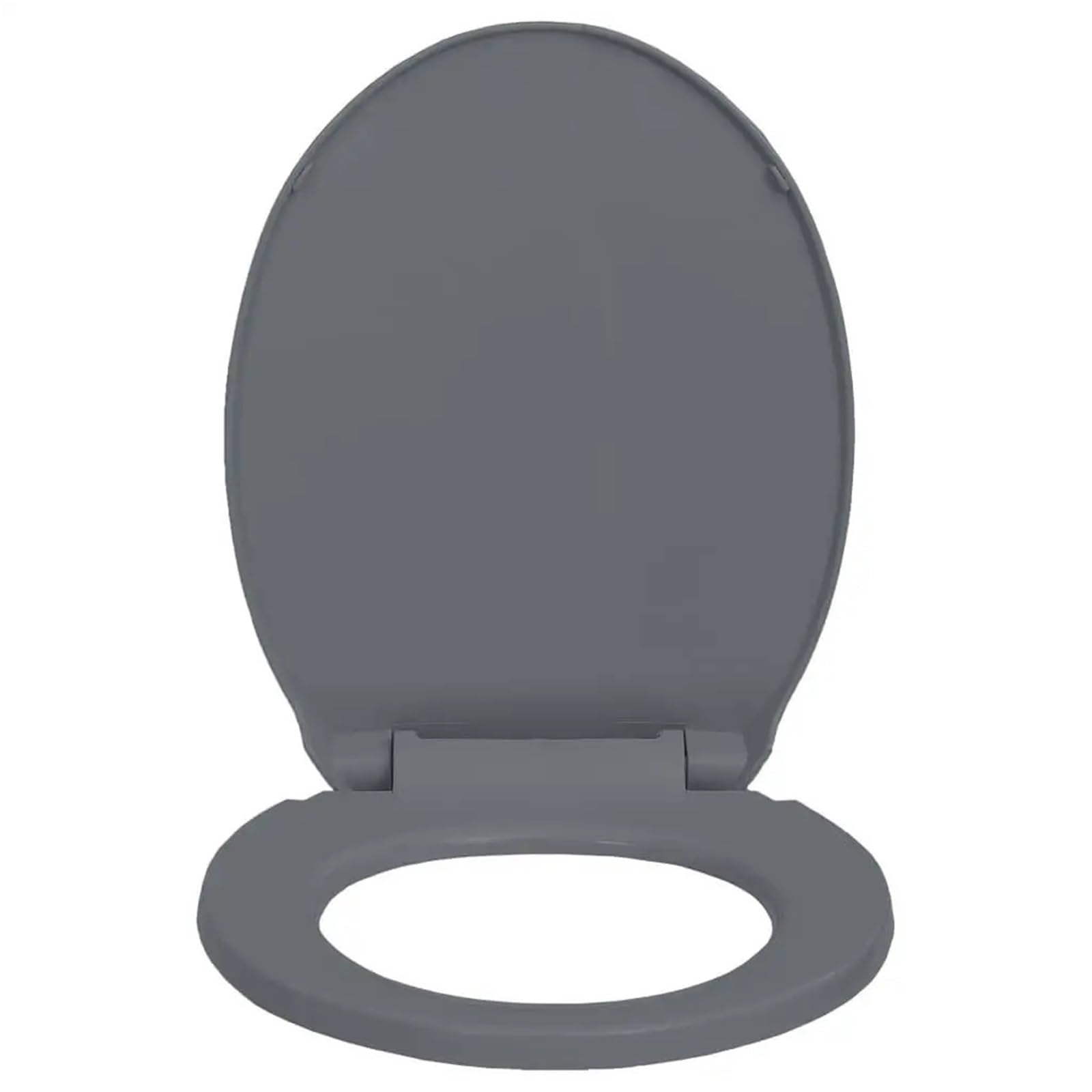 Grauer - Asiento de inodoro ovalado con cierre suave y liberación rápida, accesorio de baño moderno fácil de limpiar para mayor comodidad e higiene, ideal para mejoras y renovaciones del hogar.