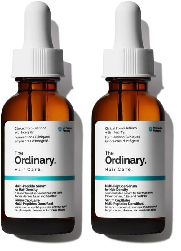 Image of The Ordinary Multi-Peptide Serum for Hair Density, Peptide-Powered Formula for Thicker, Fuller Looking Hair, 30ml (Pack of 2)