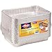 Albal Moldes de aluminio profesional 2,32 litros x 50 moldes x Aluminio Rectangular, 31,5 x 20,7 x 4 centímetros, tamaño Profesional, conservación Alimentos