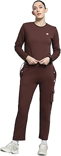 rock.it from house of Monte Carlo Womens Solid Brown Round Neck Full Sleeve Tracksuit 2240102659-1-picture-27