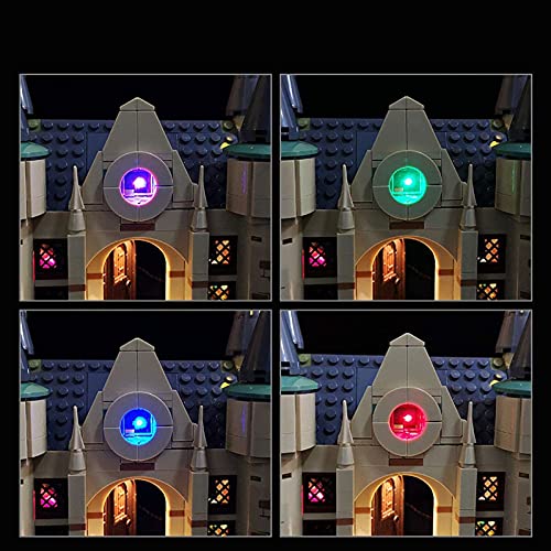 FYHCY LED Beleuchtungsset für Lego Astronomieturm auf Schloss Hogwarts 75969 LED-Licht für Lego 75969 (Lego Modell Nicht… – Bild 8