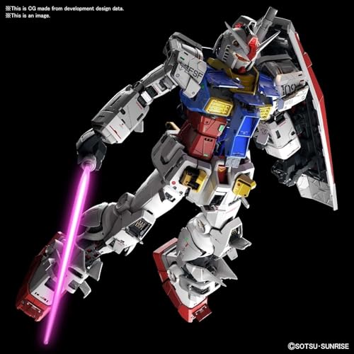 Bandai Namco Perfect Grade RX-78-2 1/60 Scale miniatura 3