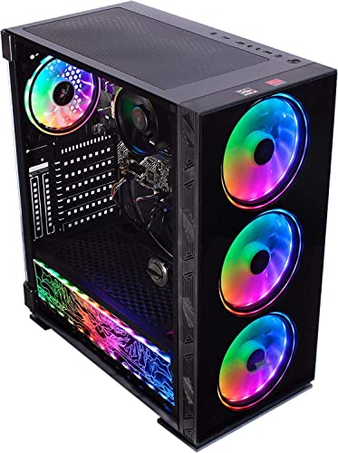 Veno Scorp Budget Gaming PC 22” Bundle Intel Core i3-8GB RAM - 500GB HDD – GT 730 2GB NeonZilla 4 ARGB Gaming Case - WINDOWS 10 - Image 5
