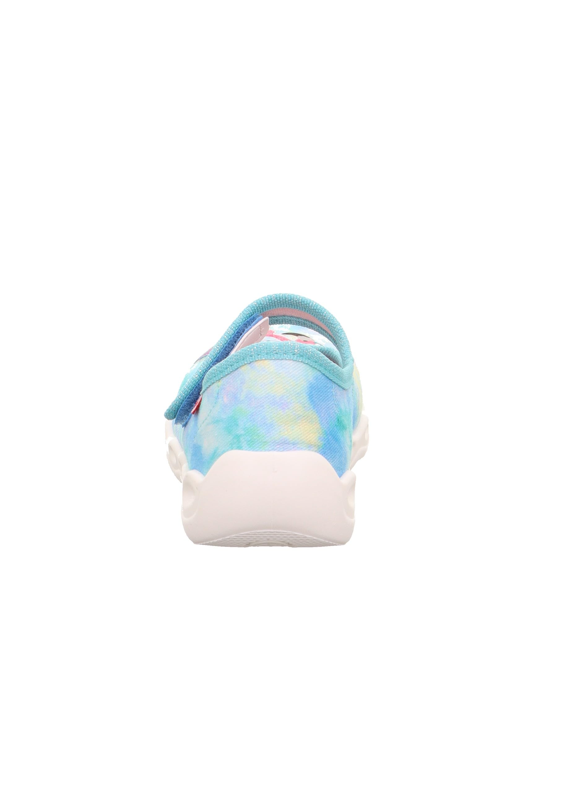 Superfit Mädchen Bubble Hausschuhe, Hellblau 8410, 24 EU Weit – Ansicht 3