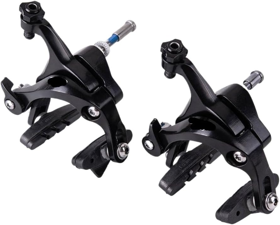 Dual Pivot Caliper Bicycle Brakes For Road Bikes And Folding Bikes Front And Rear Side Pull Rim Brake Set With Pads(GLJQ2A)
