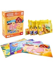 TOI Leveled Puzzles for Kids Aged 2.5 and Up, Toddler Puzzle Preschool Learning Jigsaw Puzzles, Large Pieces Educational Game for Boys Girls, Classic Education Step 2