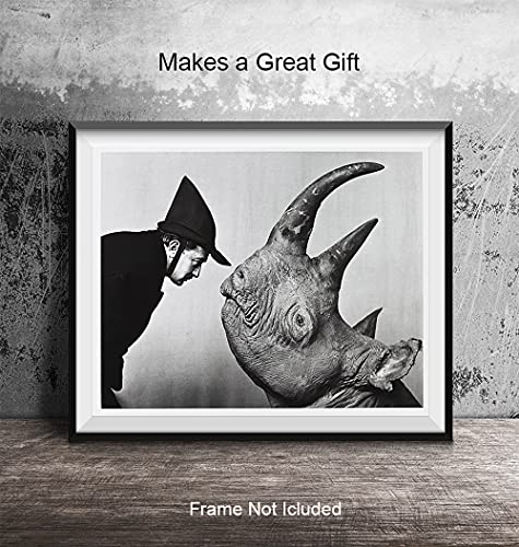 Salvador Dali Wall Art & Decor - Salvador Dali Prints - Surrealism Wall Art - Salvador Dali Posters - Gallery Wall Art - Modern Pop Art - Avant Garde Home Decor - Artist Gifts - Vintage Photo Picture #TOP4