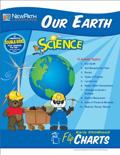 NewPath Learning Our Earth Curriculum Mastery Flip Chart Set, Early Childhood