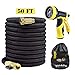 Produktbild WIRABO Flexibler Gartenschlauch 10M bis 30M Erweitert Wasserschlauch Flex 3/4 Zoll Messingbeschläge Magic Bewässerungsschlauch und Düse Set
