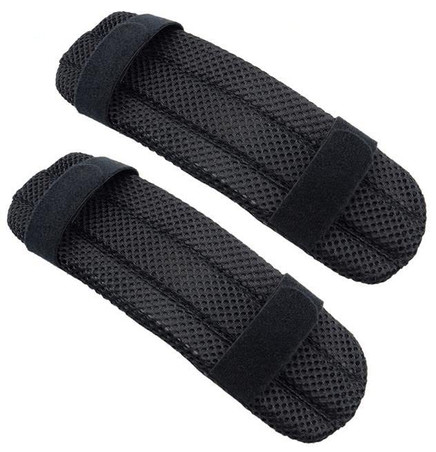 Hdlsina 2 Pack Tactical Vest Shoulder Pads Shoulder Strap Pad Mesh Padded Cushion Strap Pads with Foam and Mesh for Camera, Laptop, Messenger, Guitar