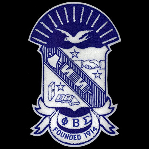 Phi Beta Sigma Fraternity Woven Emblem Patch 2" T