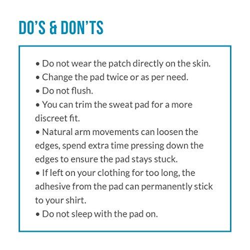 Top Select Clear Breathable and Deodorizing Underarm Sweat Pads (Pack of 2) - Image 5