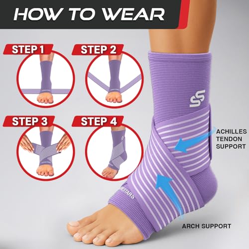 image for SS SLEEVE STARS Sleeve Stars Ankle Brace for Women & Men, Ankle Wrap f