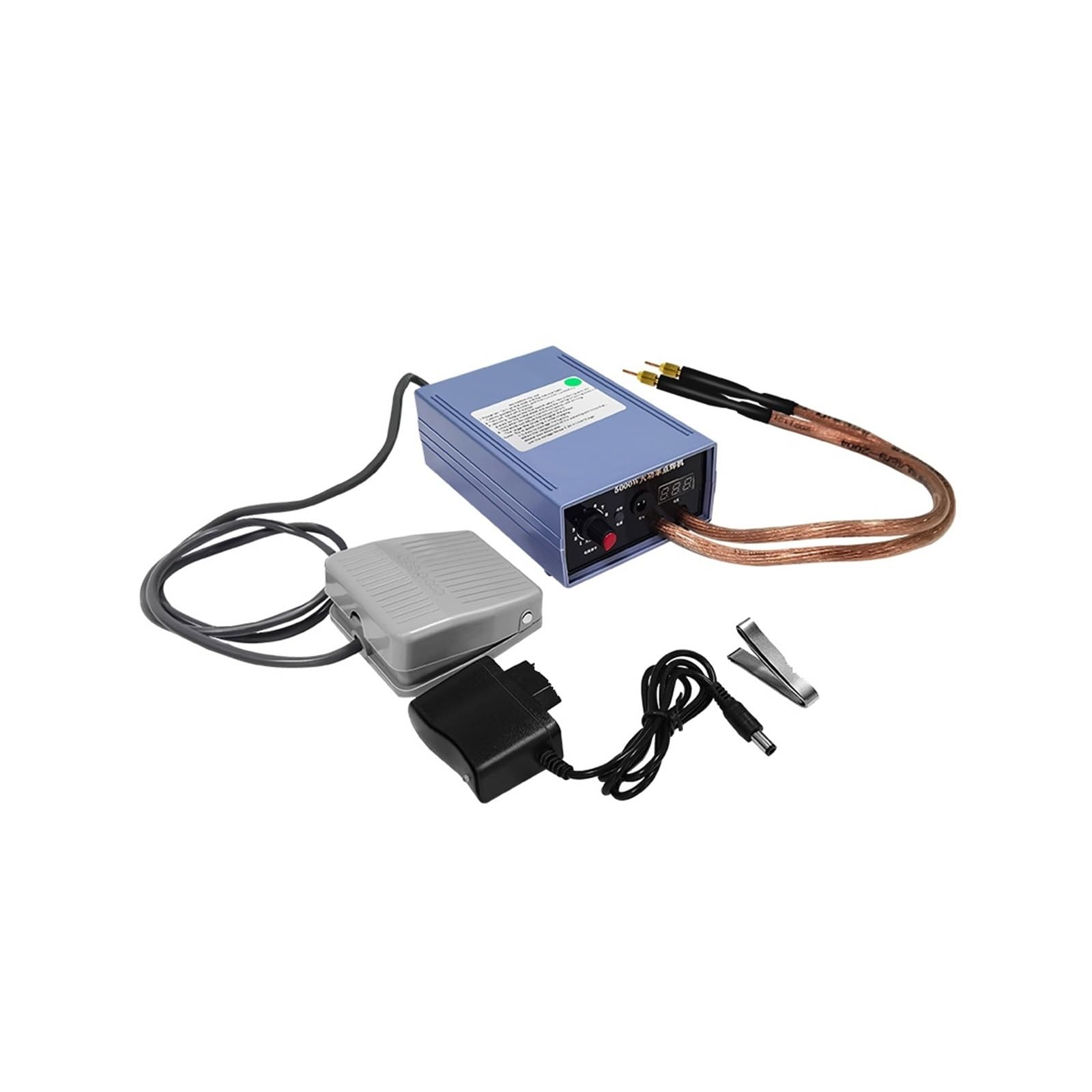 5000W/8000W Mini Spot Welder Machine DIY Kit Battery Pack Welding Tools Portable WeldingPen 0.15MM Nickel Strip The Weld is Strong(Power Supply)