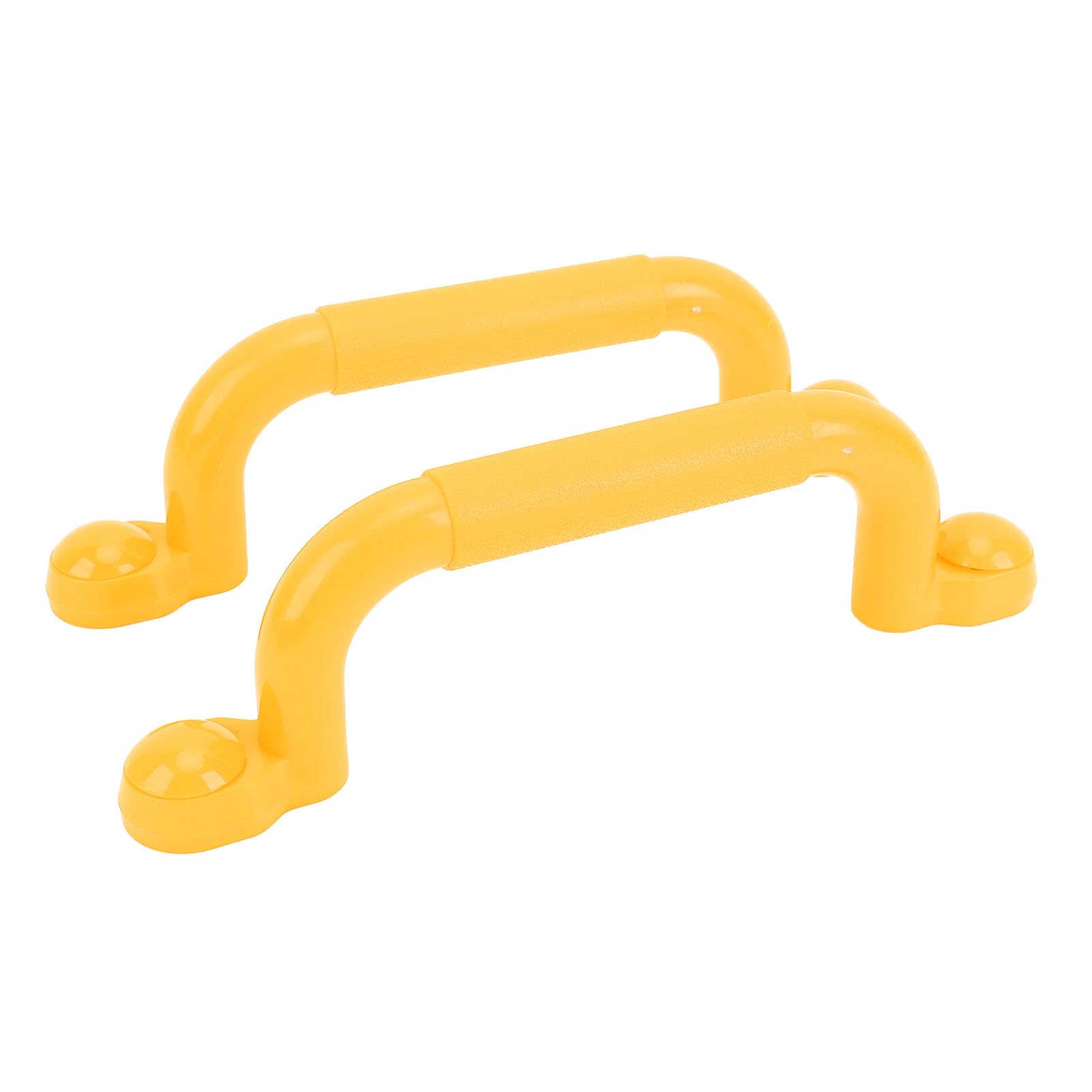 Topiky Playground Safety Handles, Safety Hand Grips for Playset, Slip Resistance Versatile Large Ladder Handles for Climbing Frame Play House, Easy to Install (Yellow)