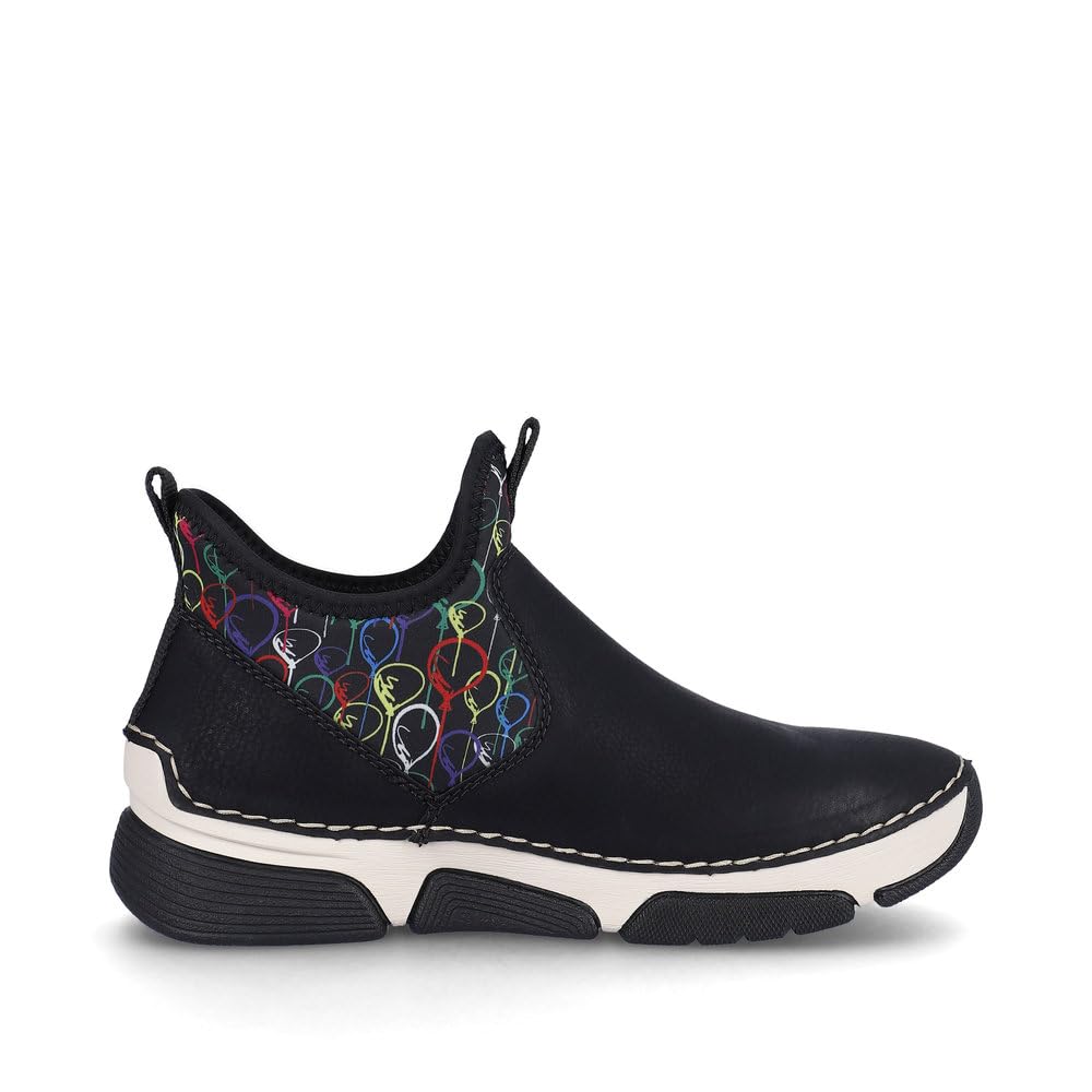 Rieker Damen Slip-On Sneaker 45957, Frauen Halbschuhe