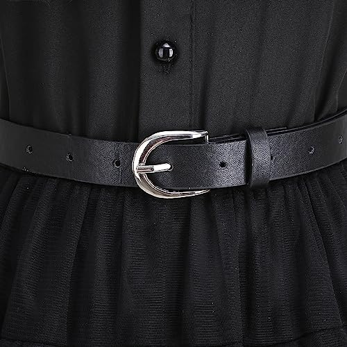 Vestido negro de disfraz para niñas de 3 a 13 años miniatura 5