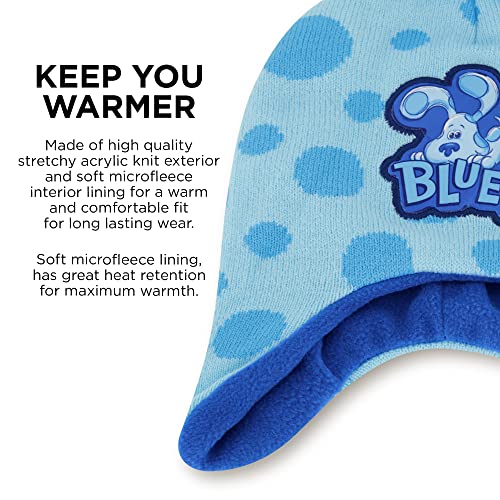Gorro y manoplas Blue's Clues para niños de 2 a 4 años Nickelodeon 4