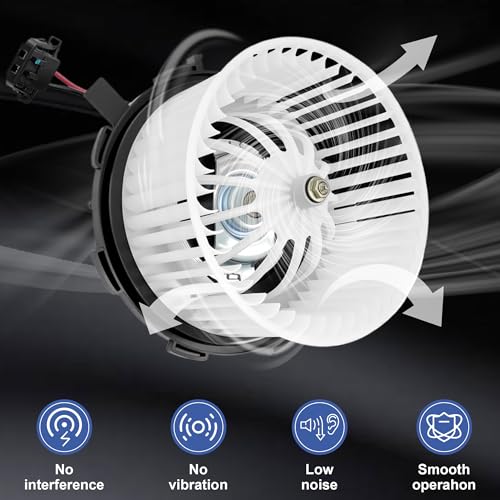 Image of PartsFlow 700291 HVAC Blower Heater Motor Assembly w /Wheel For 2009-2016 Audi Q5 For 2009-2012 Audi A4 /S4 For 2008-2012 Audi S5 /A5 700291 8K1820021C