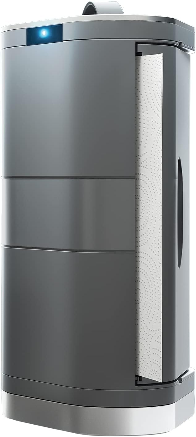 New! Innovia Countertop Touchless Paper Towel Dispenser in Grey