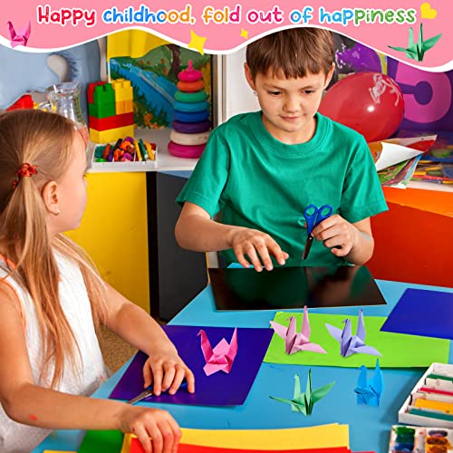 Image of Henoyso 500 Sheets Construction Paper Bulk, 9 x 12 Inches, Mixed Colors