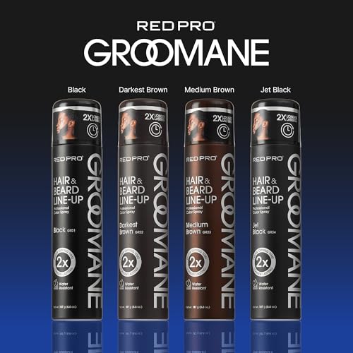 Spray temporal para cabello y barba GROOMANE 6.6 oz miniatura 7