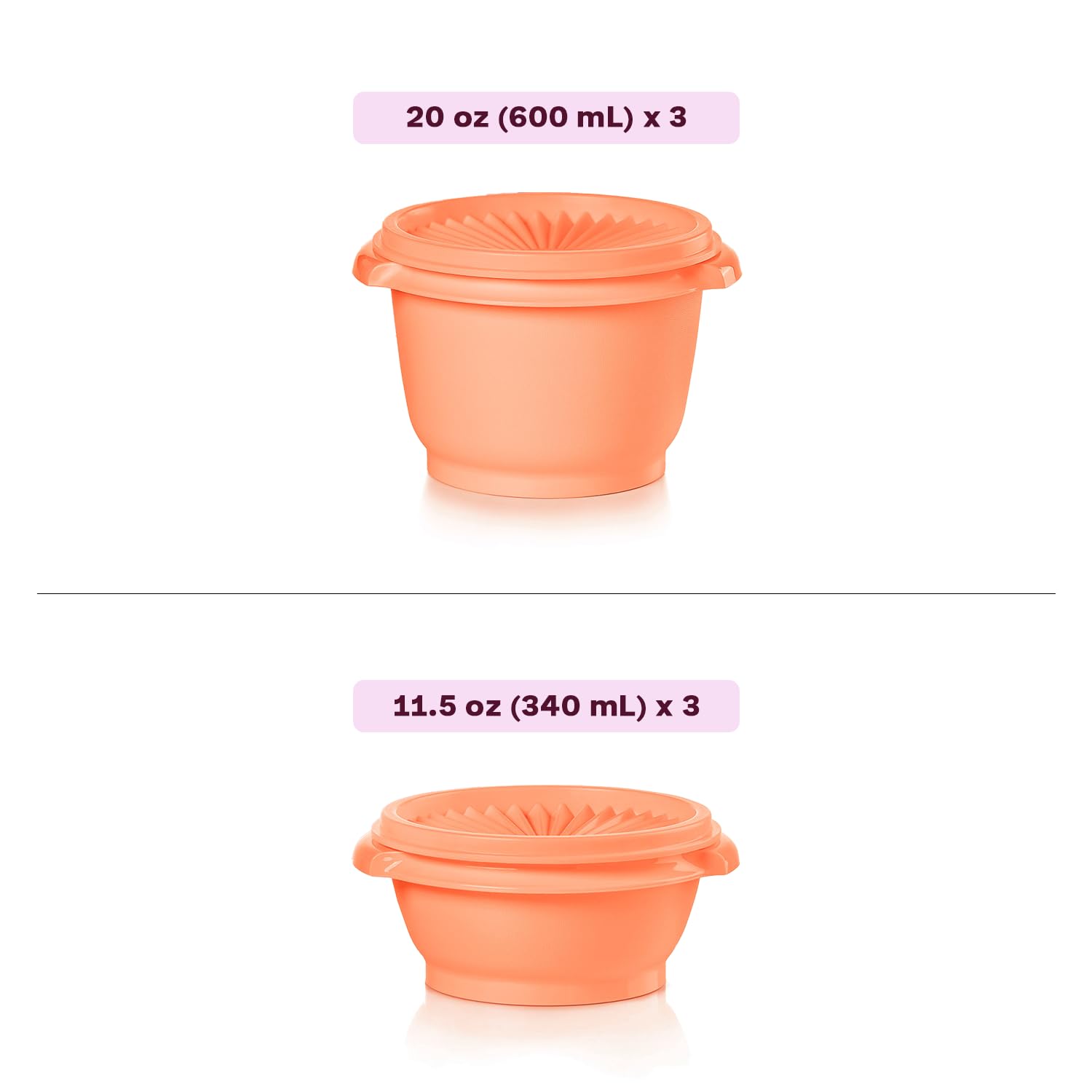 Tupperware Heritage Collection, New 12 Piece Food Storage