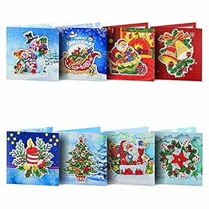 Huacan SB-122 Weihnachtskarten 8er Pack