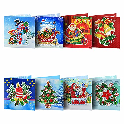 Huacan SB-122 Weihnachtskarten 8er Pack