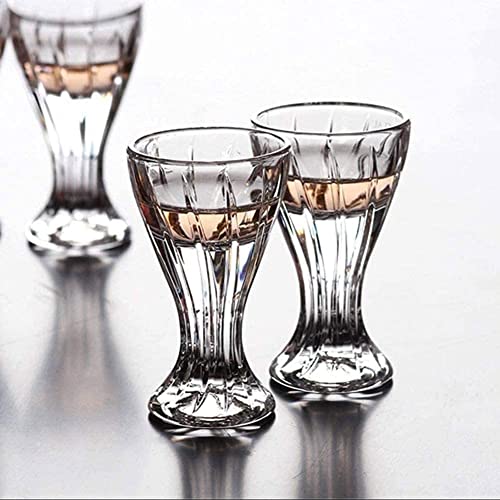 Whisky Decanter, Wine Decanter, Wijnkaraf Crystal Glas Liquor Glas Liquor Glass Gestreepte Kleine Wijnglas Cup Houder… - Image 7